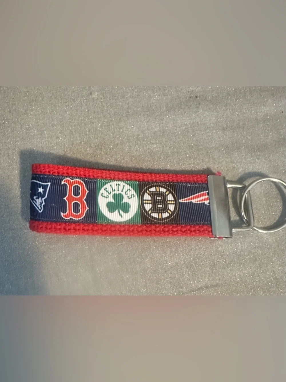New England / Boston Sports Team Keychain - Patriots, Red Sox, Celtics, Bruins